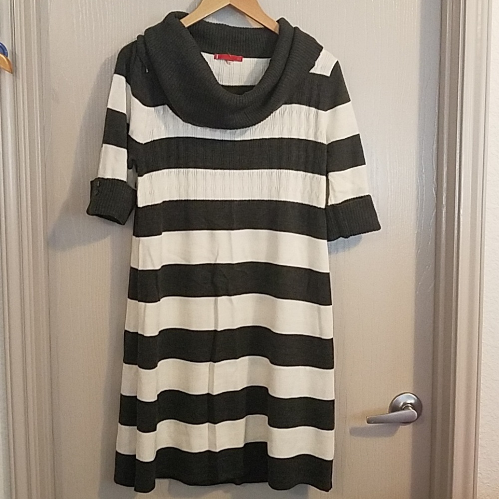 NEW ladies Sweater dress / long top  LARGE